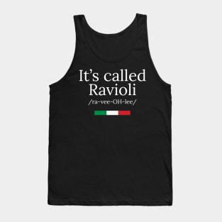 It's called Pasta Ravioli Tank Top